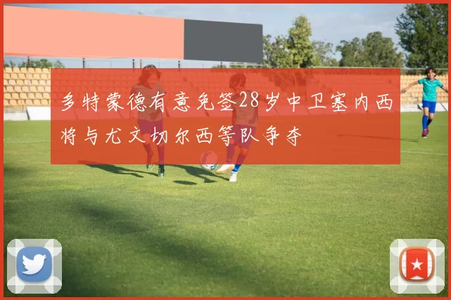多特蒙德有意免签28岁中卫塞内西将与尤文切尔西等队争夺
